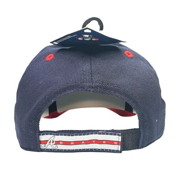 Genuine MLB Merchandise Fan Favorite Atlanta Braves Strap Back Hat - One Size - Picture 6 of 9
